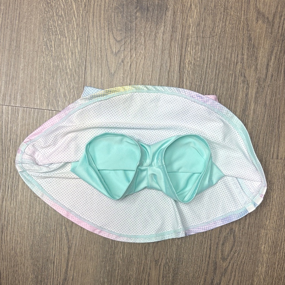 Adidas Girls Size 2T Rainbow Pastel Skort, Like New - Picture 9 of 9